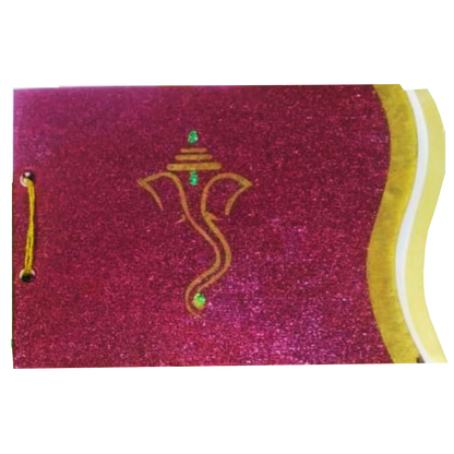 Pink Personal Invitation Card-cxp133