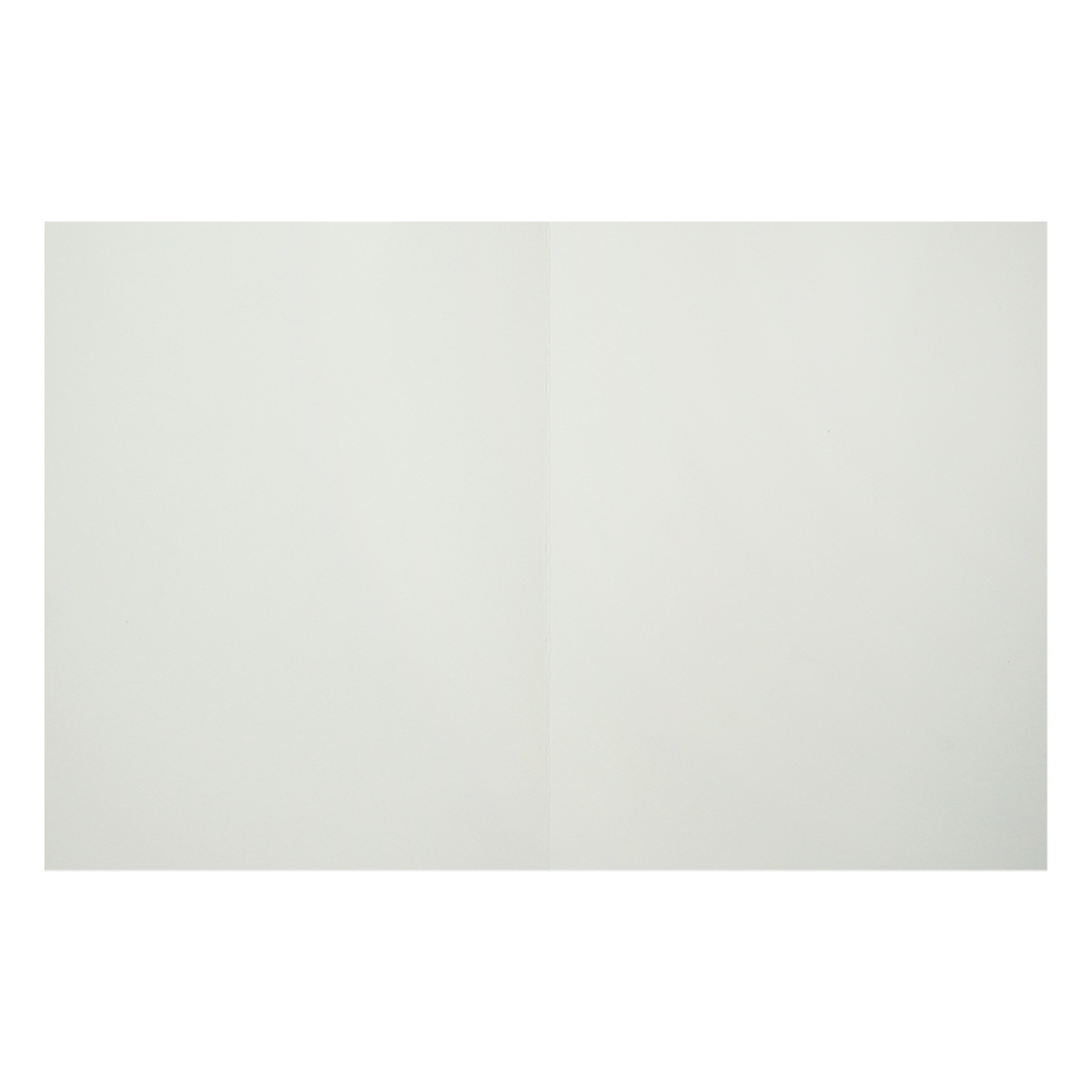 Classic White &amp; Gold Floral Wedding Card-KNJS2091