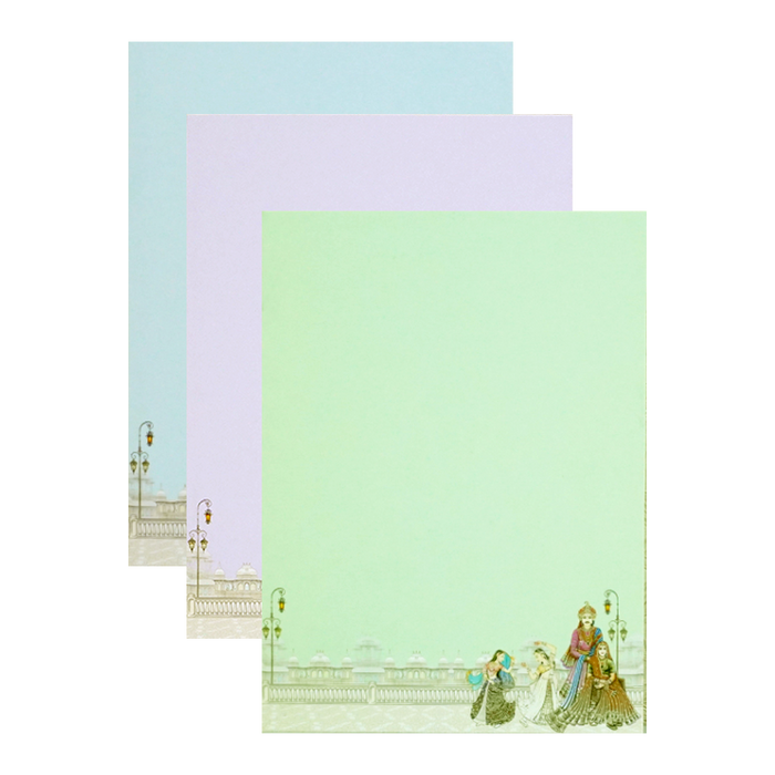 Cream Yellow Royal Wedding Box Card-King of Cards