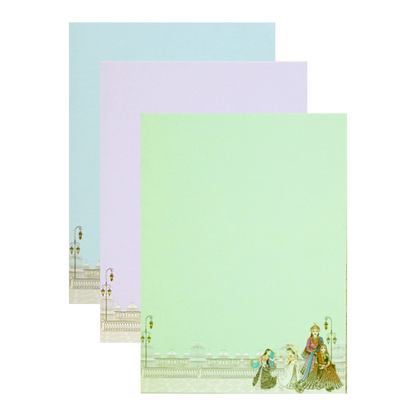 Cream Yellow Royal Wedding Box Card-King of Cards