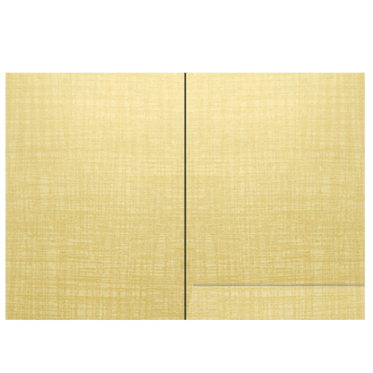 Brown Gold Jumbo Metallic Floral Print In Gold Foiling-KNK50260