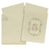 Dashing Cream Shading With Ganesha Wedding Card - KNKV0405