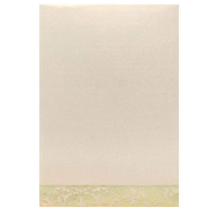 Lovely Violet Shading With Ganesha Theme Padded Wedding Card - KNK3661-King of Cards