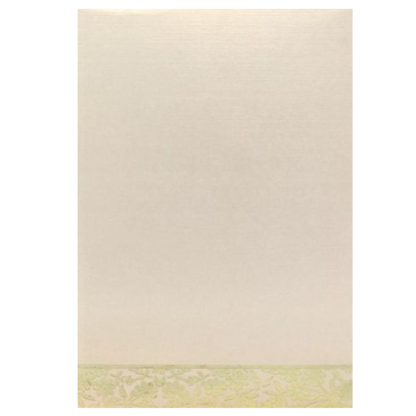 Lovely Violet Shading With Ganesha Theme Padded Wedding Card - KNK3661-King of Cards