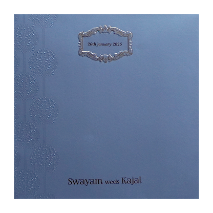 Blue Wedding Card-KPR09120