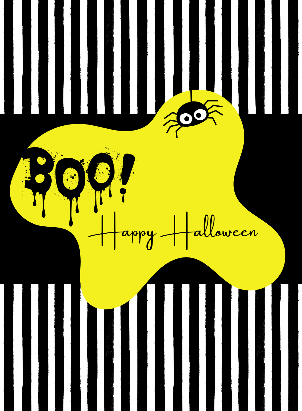 Yellow Patch Holloween-AAHOO003