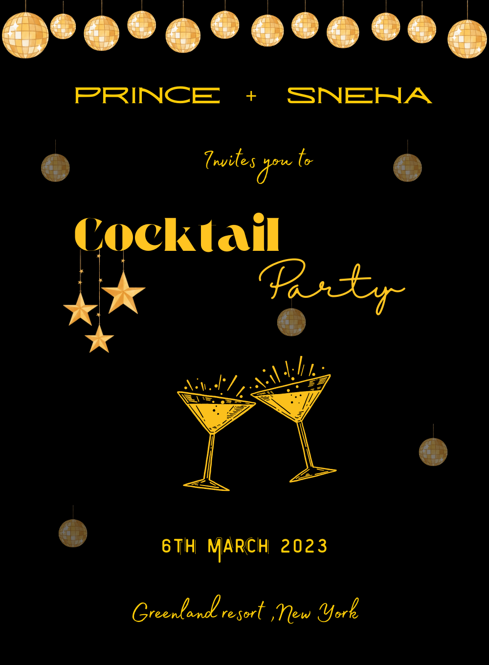 Black Disco Cocktail Party-AACPI010