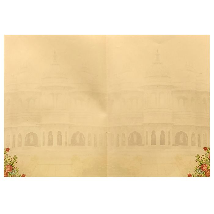 Pink Bride Groom Padded Invitation Card-King of Cards