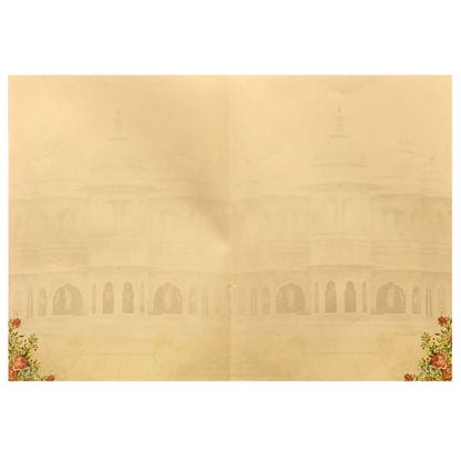 Pink Bride Groom Padded Invitation Card-King of Cards