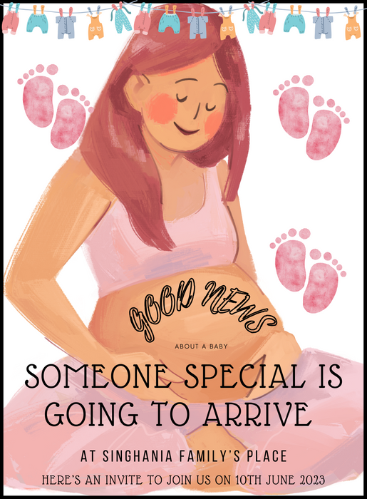 Pink Bloom Baby Shower-AABSW006