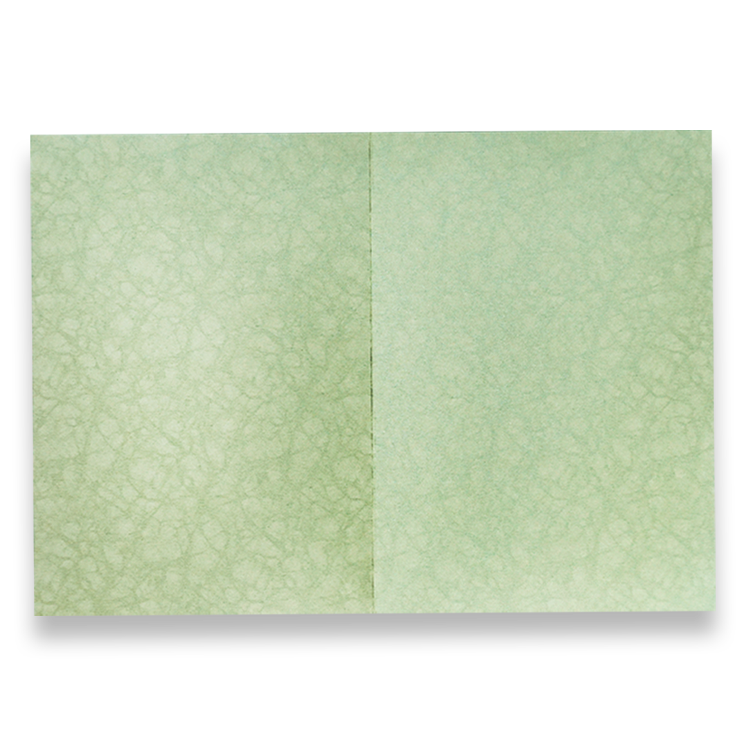 Green Gold Foil Balaji Wedding Card-KNKR022N