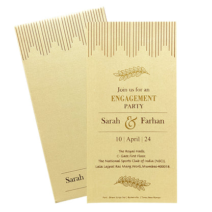 Invitation Card - KRCS6511-King of Cards