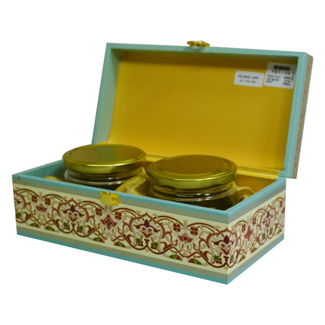 Brown Pattern Horse Wedding Invitation Box-KBX1104