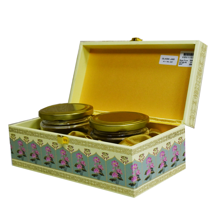 Green Royal Garden Box Invitation-King of Cards