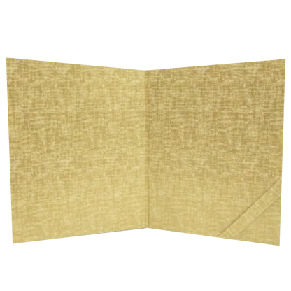 Brown Gold Premium Padded Stiff Board Invitation Card With Ganesha-KNPS9512N-King of Cards