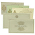 Grey Floral Padded Invitation Card-KRC29151