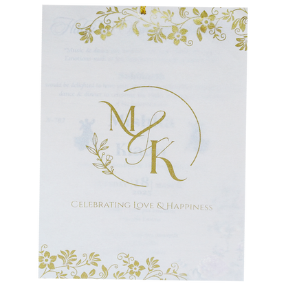 Light Lime Green MDF Invitation-KVN07020