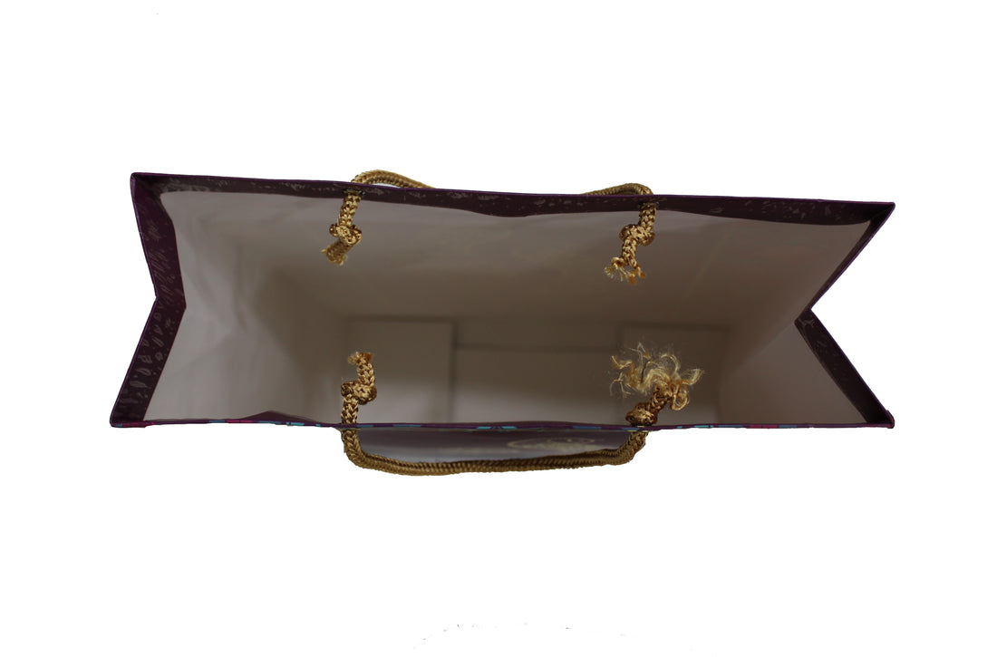 Violet Floral Peacock Bag-BBVGVTGPDB