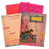 Marvelous Peach Color Baraat Theme Padding Invitation Card - KNKZAC139