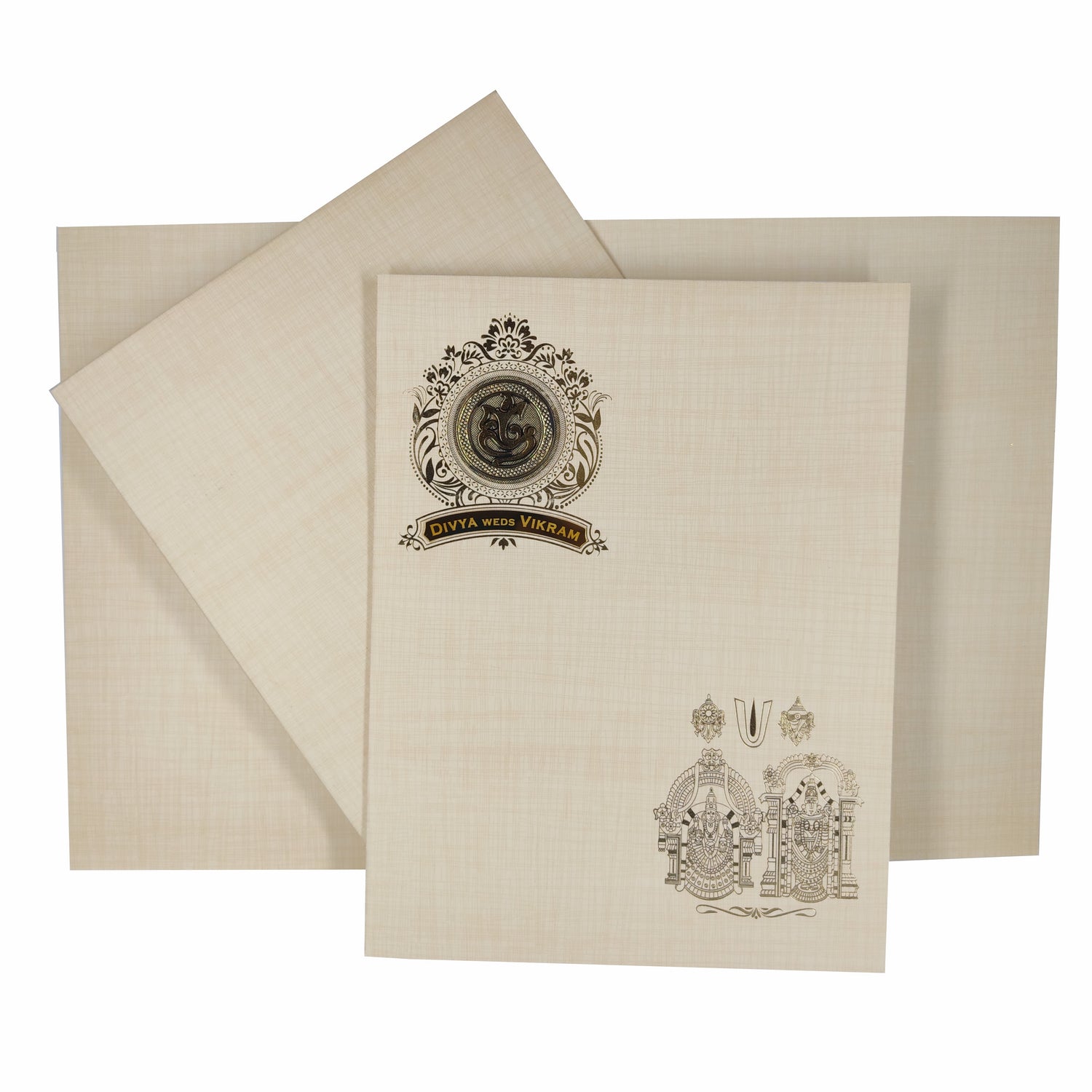 With elegant designs and premium finishes, our invitations are the perfect way to invite your loved ones to share in your joyous celebration.
