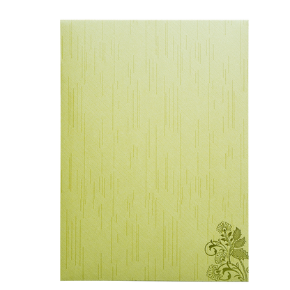 Pista Green Door-Style Opening Invitation Card-King of Cards