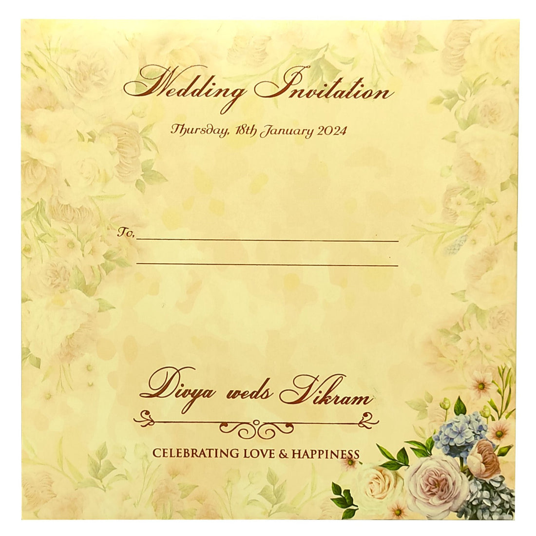 Invitation Card - KNCY4603P