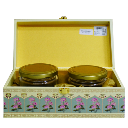 Green Royal Garden Box Invitation-KBX1103