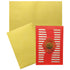 Red Laser Cut Invitation Card-Kncm802r