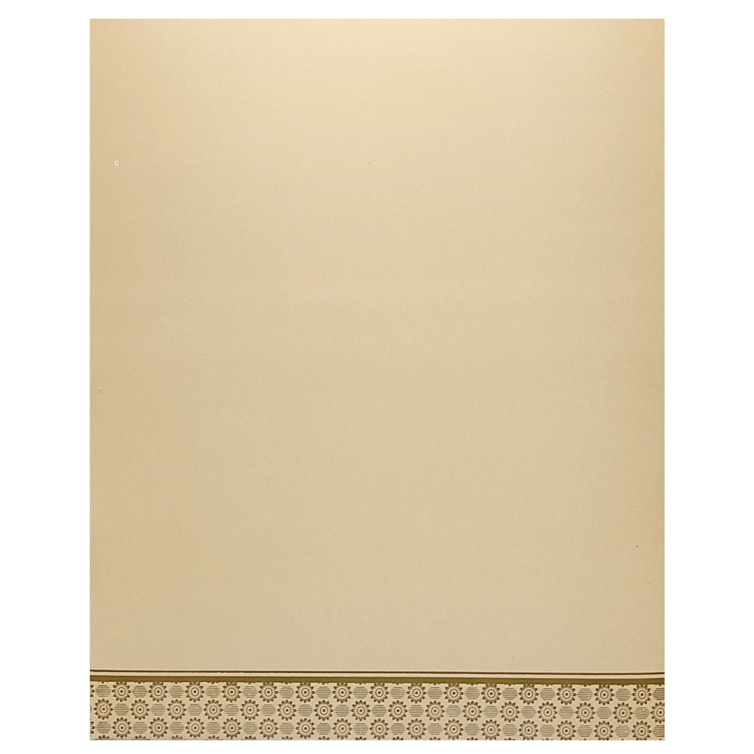 Sandal Embossed Ganesha Invitation Card-King of Cards