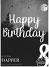 Black Web Birthday cards for him-AABCH005