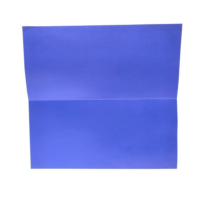Blue Box Invitation Card-King of Cards
