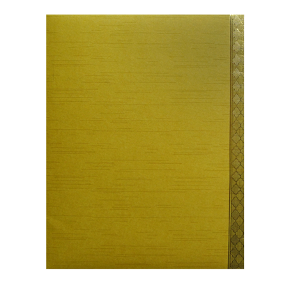 Gold Traditional Wedding Card-King of Cards