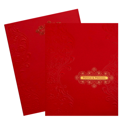Red Floral Invitation-KPR09370