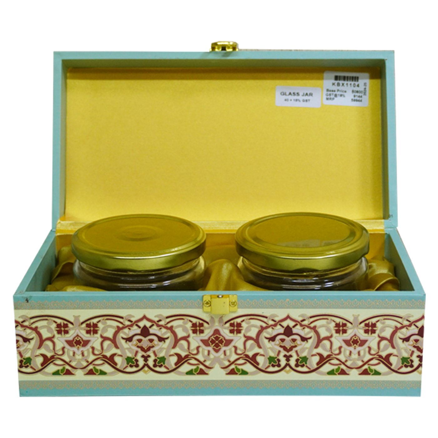 Brown Pattern Horse Wedding Invitation Box-KBX1104