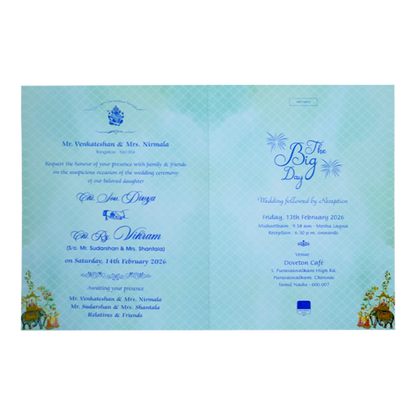 Invitation Card - KNTY6810-King of Cards