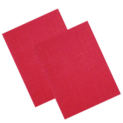 Red Metalic Balaji Padmavathi Card-KNCM8RGB