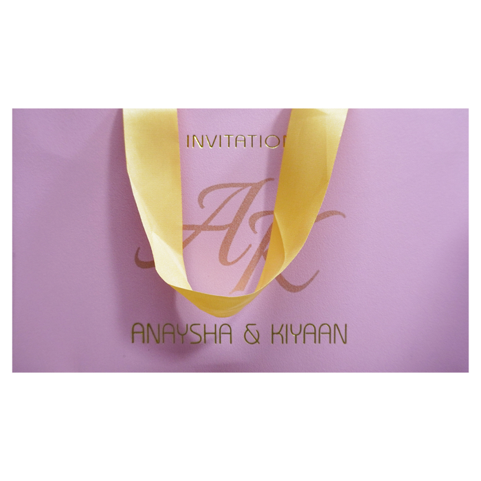 Pastel Pink Luxury Wedding Box-King of Cards