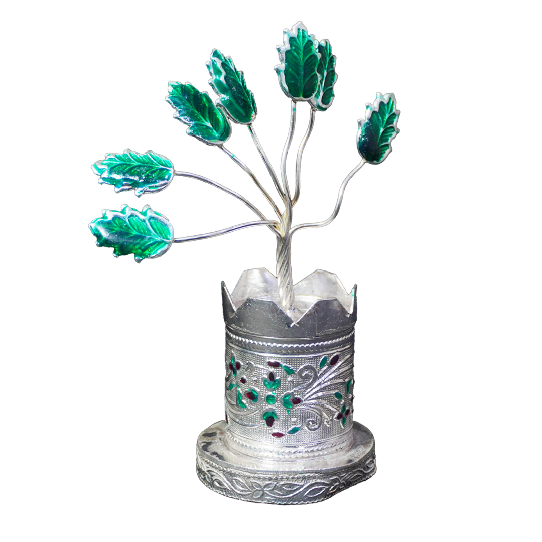 Round Tulsi Katte with Green Leaves-King of Cards