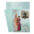 Check out Blue Floral Couple Wedding Card at best price.✅WhatsApp Support ✅Express Delivery | King of Cards.