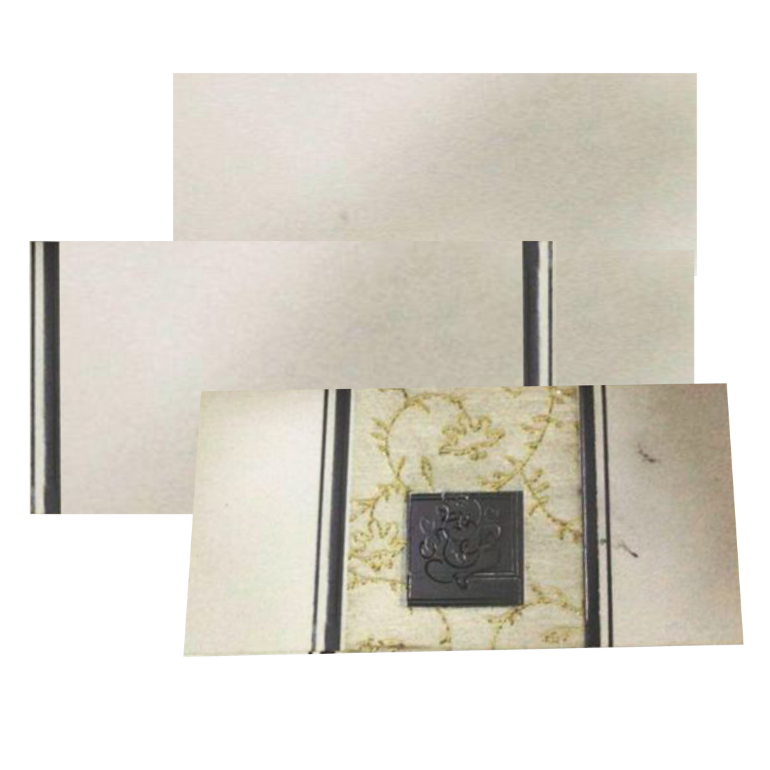 White Single SheetInvitation Card