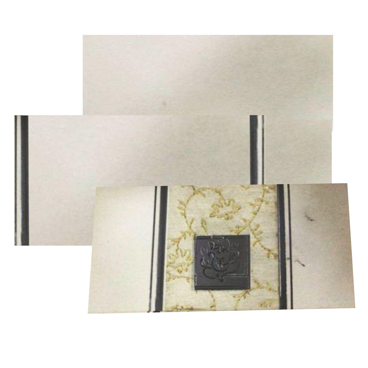 White Single SheetInvitation Card