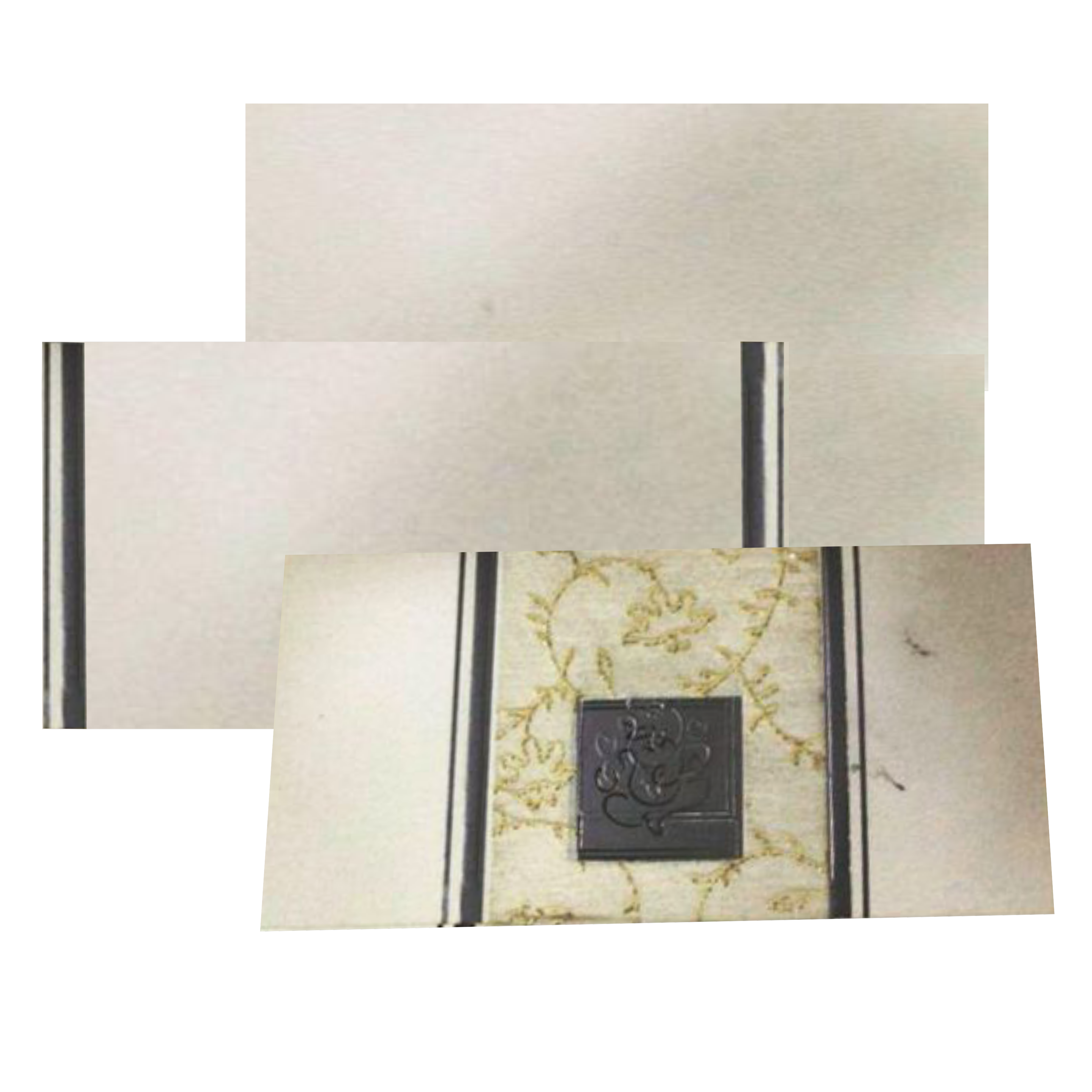 White Single SheetInvitation Card