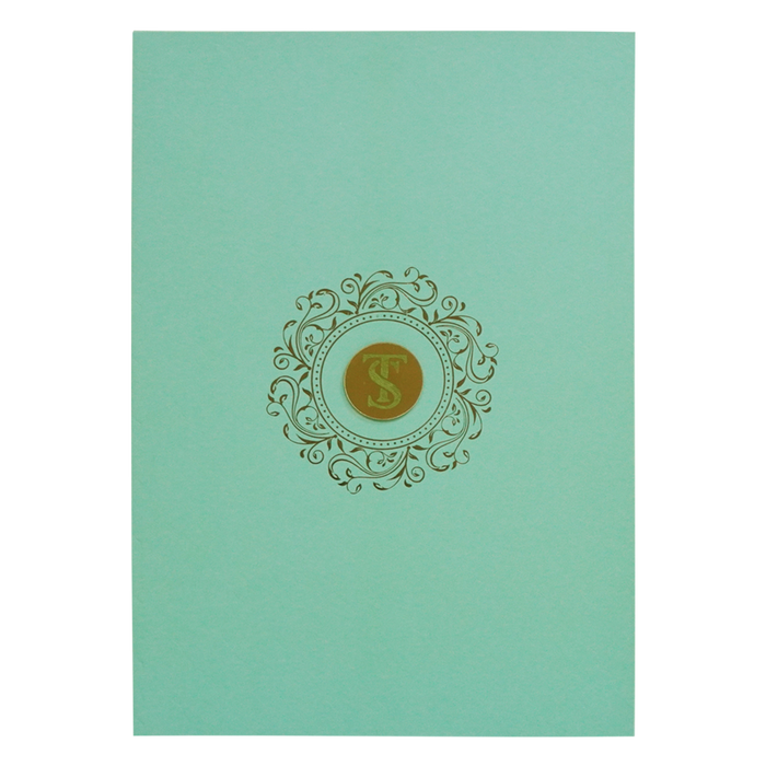 Green Elephant Premium Wedding Card-King of Cards