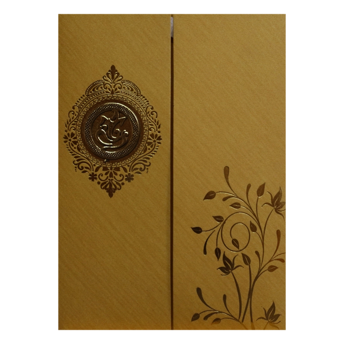 Golden Door Invitation-King of Cards