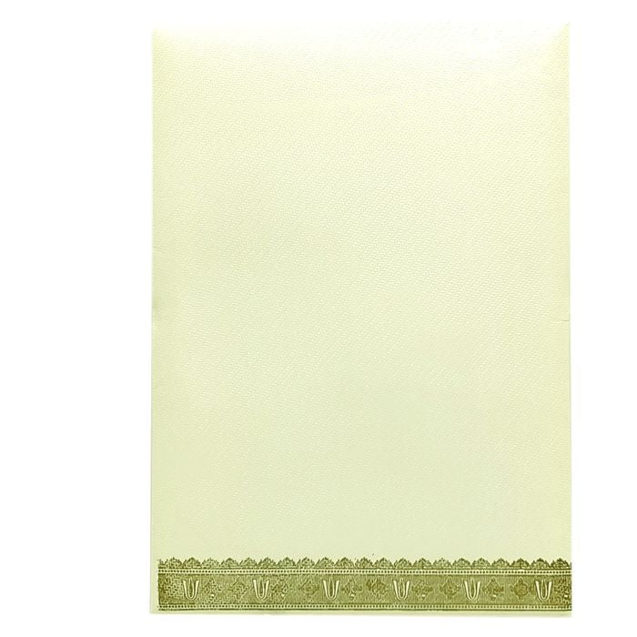 White Balaji Padmavathi Wedding Card-King of Cards