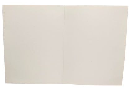 White Metallic Royal Embossed Floral Wedding Card-KNK3051W