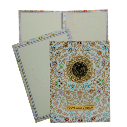 Make your event special with our exclusive Light Green Gold Foiling Floral Wedding Card. Shop now! ?WhatsApp Support ?Express Delivery.