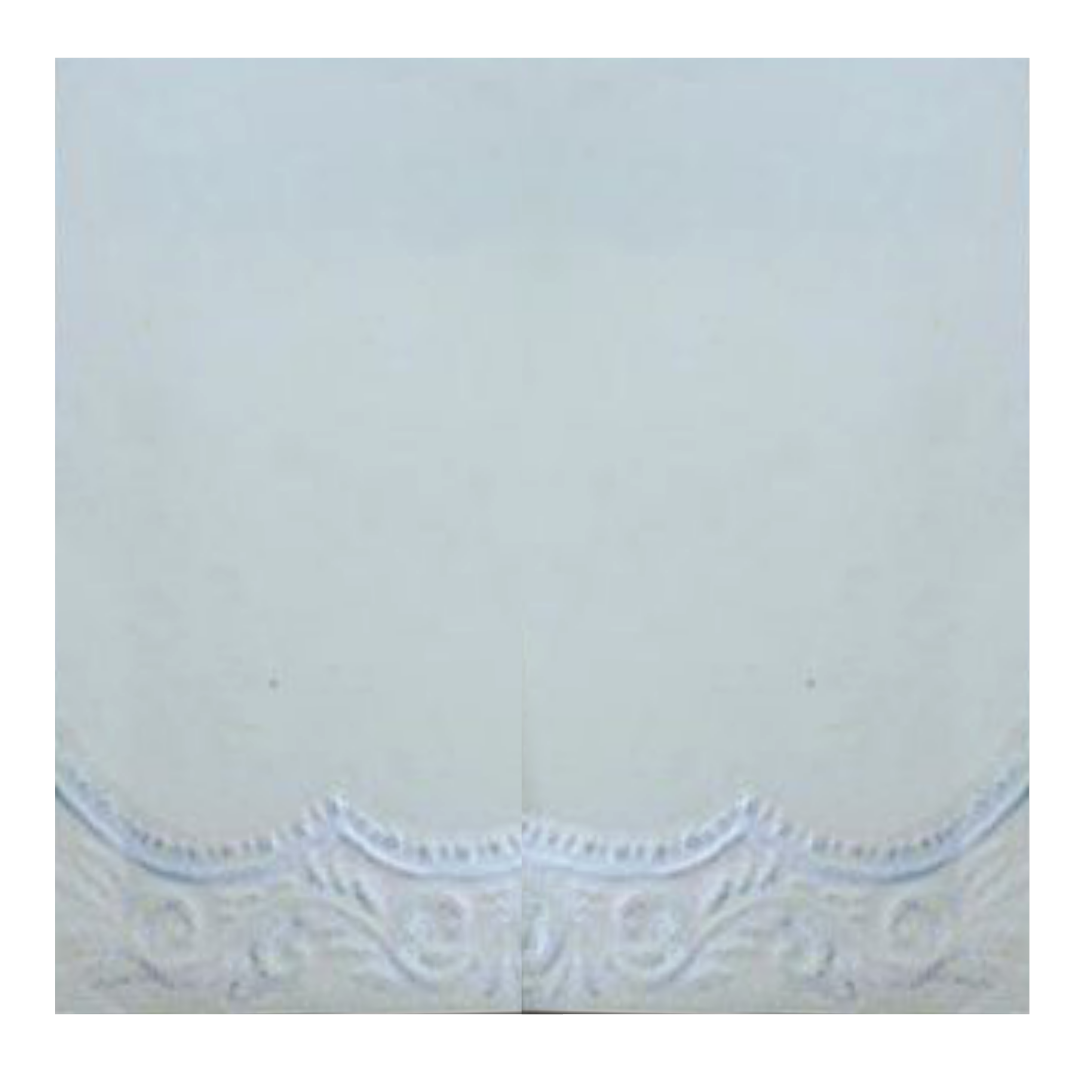 WhiteInvitation Card