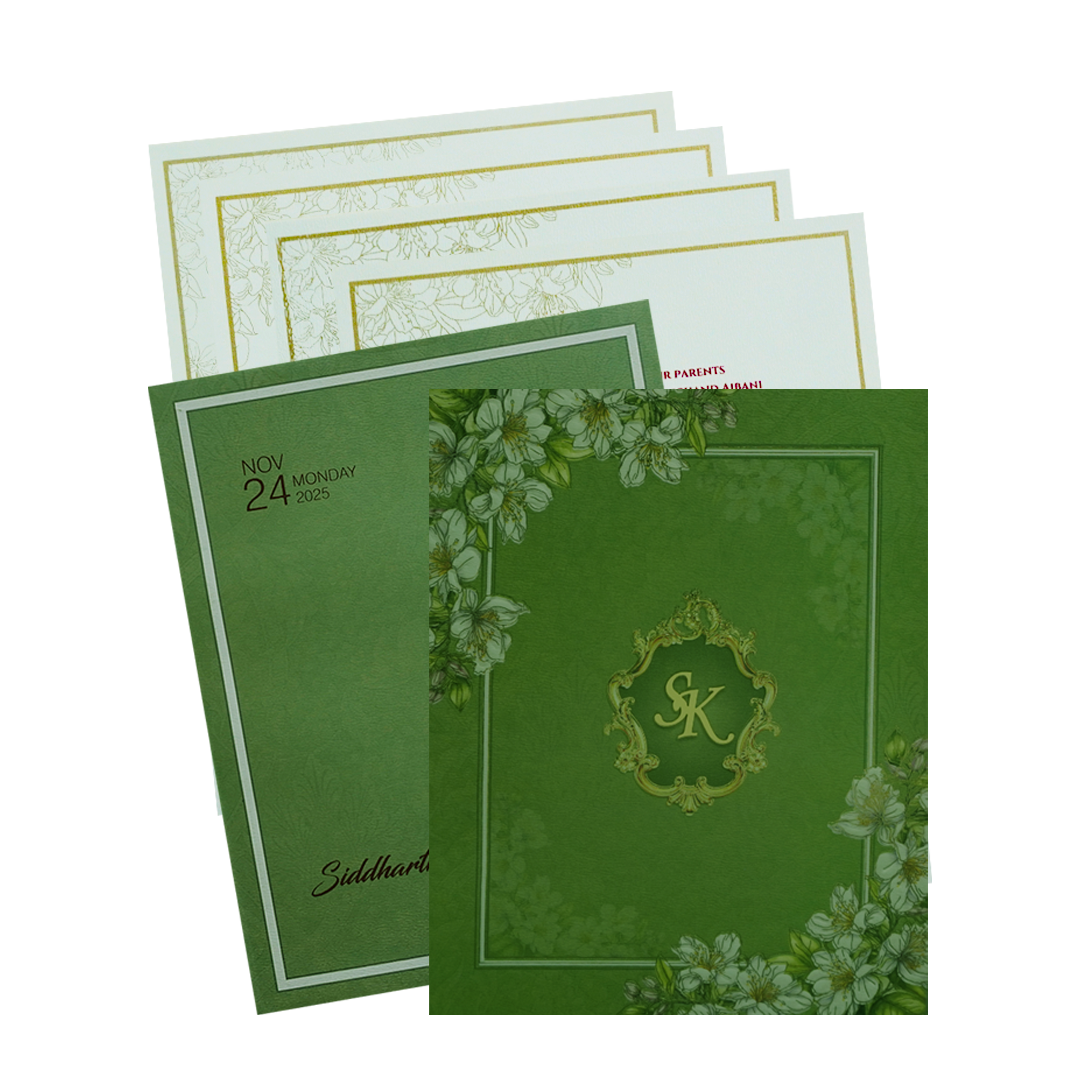 Make your event special with our exclusive Lemon Grass Floral Invitation. Shop now! ?WhatsApp Support ?Express Delivery.
