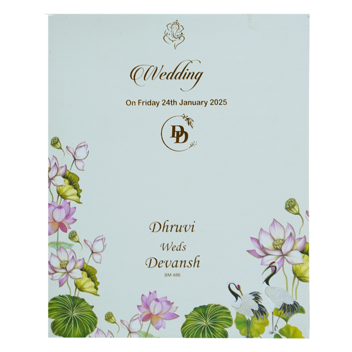 White Lotus Designs Marriage Card-King of Cards